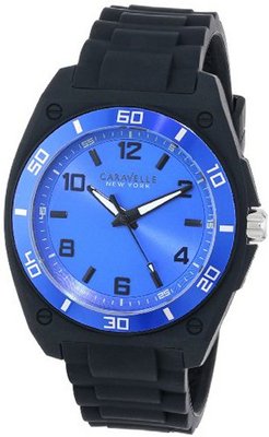 Caravelle New York 45A116 Analog Display Japanese Quartz Black