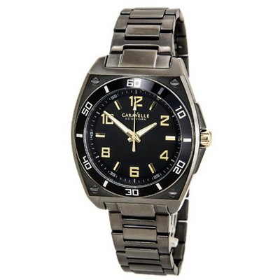 Caravelle New York 45A118 Analog Display Japanese Quartz Black