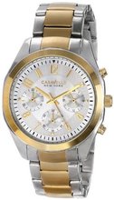Caravelle New York 45L136 Analog Display Japanese Quartz Two Tone