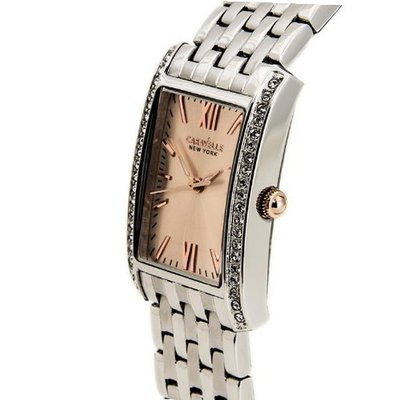 Caravelle New York 45L140 Analog Display Japanese Quartz White