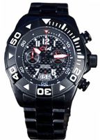 Carbon 14 Chronograph W1.7 with Black Stainless Steel Band