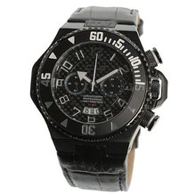 Carbon 14 E1.4 Earth Chronograph Carbon and Grey Dial