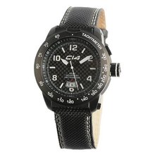 Carbon 14 E3.1 Earth 3H iBeam Tech Carbon and White Dial