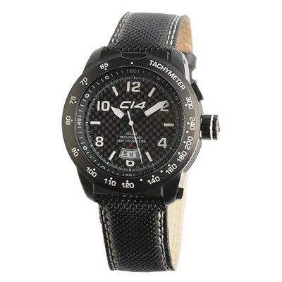 Carbon 14 E3.1 Earth 3H iBeam Tech Carbon and White Dial