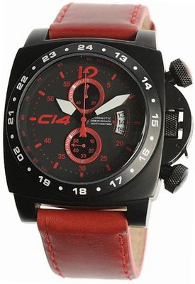 CARBON14 AIR Quartz RED Dial