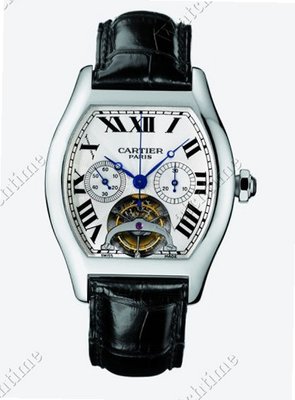 Cartier Collection Privée Cartier Paris Tortue tourbillon chronograph single push-piece 