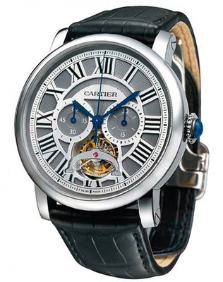 Cartier Rotonde de Cartier Tourbillon Single Push-Piece Chronograph