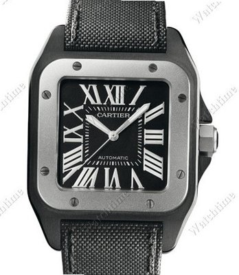 Cartier Santos Cartier Santos 100 Carbon, big Modell