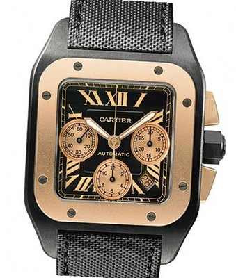 Cartier Santos Cartier Santos 100 Carbon Chronograph