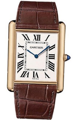 Cartier Tank Louis Manual Wind 18k Rose Gold W1560017