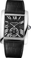 Cartier Tank MC Automatic Black Dial Black Leather W5330004