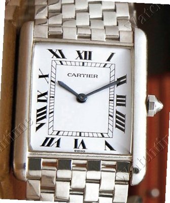 Cartier Tank Tank Extra Plate Platine
