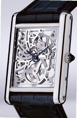 Cartier Tank Tank Louis Cartier Squelette/Collection Privèe Cartier Paris