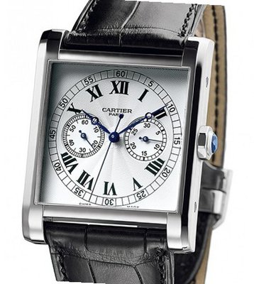 Cartier Tank Tank Single-Push-Piece Chronograph