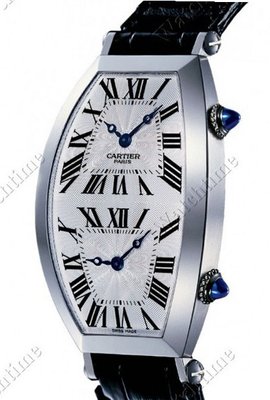 Cartier Tonneau Tonneau XL Dual Time Zone