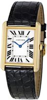 Cartier W5200004 Tank Solo 18kt Yellow Gold Case
