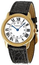 Cartier W6700355 Ronde Solo Crocodile strap
