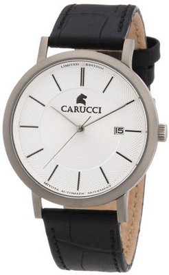 Carucci es Automatic CA2192SL with Leather Strap
