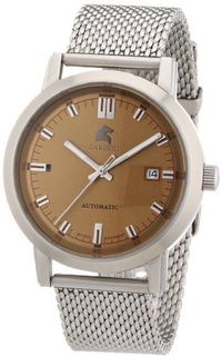 Carucci es Automatic Messina CA2195ST-BR with Leather Strap