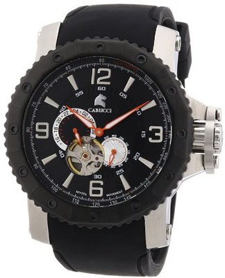 Carucci es Automatic Turin CA2198SL with Rubber Strap