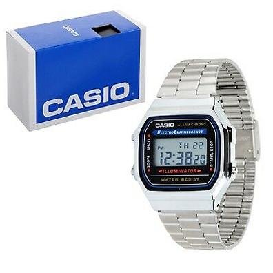 Casio A168WA-1WCR Серебро