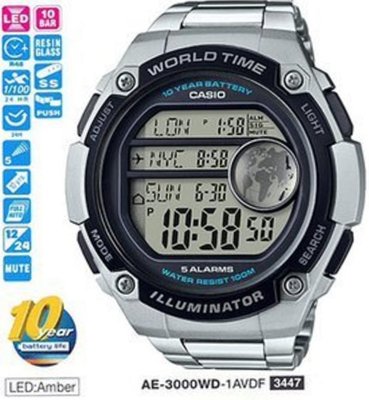 Casio AE-3000WD-1AVEF