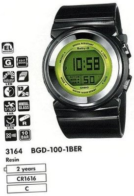 Casio BGD-100-1BER