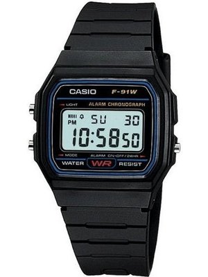 Casio Collection F-91W-1Q