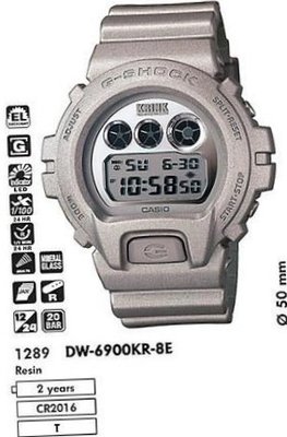 Casio DW-6900KR-8ER