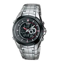 Casio EFA119BK-1AV Ana-Digi Edifice Thermometer Bracelet