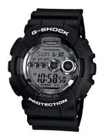 Casio GD100BW-1 G-Shock Magnetic Resistant Black Resin Digital