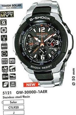 Casio GW-3000D-1AER