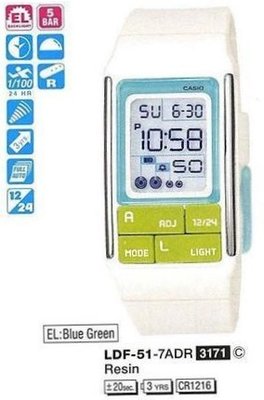Casio LDF-51-7ADR