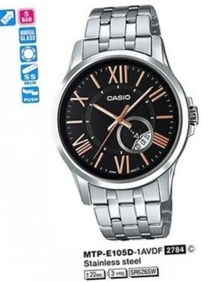 Casio MTP-E105D-1AVDF