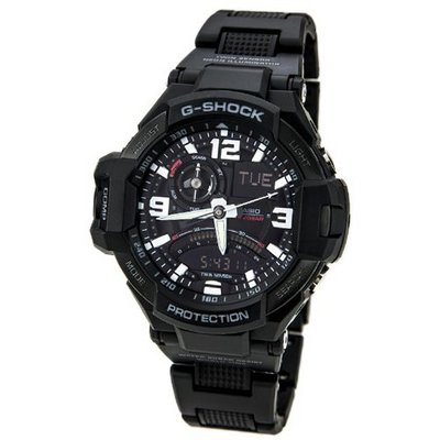 G-Shock GA-1000FC-1ACR Aviation Series Stylish - Black / One Size