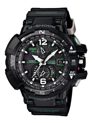 G-Shock GWA-1100-1A3 G-Aviation Series Stylish - Black / One Size