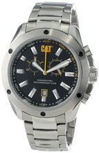 CAT WATCHES YQ14311124 Stream Chrono Black Analog Dial with Metal Bracelet