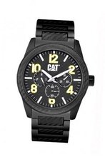 CAT G-0 , Black / Yellow Dial and Aluminium Black Strap