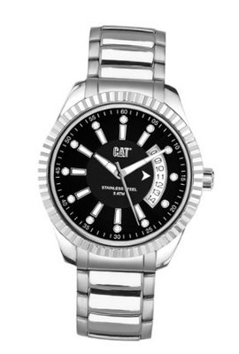 CAT L4 , Black With Stone Dial and Stainless Steel Strap