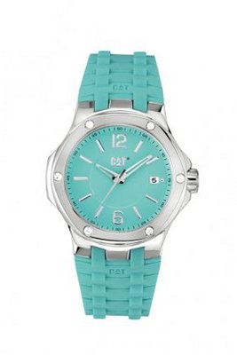 CAT Navigo Lady , White Dial and White Silicone Strap