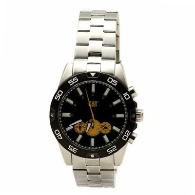 Caterpillar CAT Level IN.143.11.127 Silver Chronograph