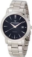 Catorex 113.1.8167.450/BM Attractive Mechanical Stainless Steel Black Dial