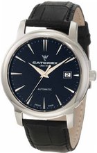 Catorex 119.1.8170.450 Attractive Automatic Crocodile Patterned Black Dial