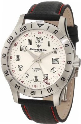 Catorex 128.1.8164.420/BR Voyager 3 Red Luminous Leather Patterned