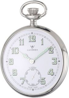 Catorex 170.1.1810.121 La Pautele Palladium Brass White Dial Pocket