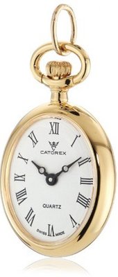 Catorex 570.6.12405.110 Les petites 18k Gold Plated Brass Floral Picture Back Pendant