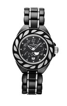 Catorex 779.7.4994.310 C'Pure Quartz Black Ceramic Rhinestone Date