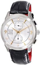 CCCP CP-7002-03 Sputnik 1 Limited Edition Analog Display Japanese Quartz Black