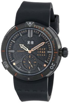 CCCP CP-7006-03 Kashalot Analog Display Automatic Self Wind Black