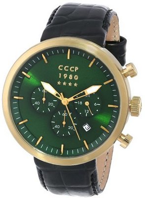 CCCP CP-7007-03 Kashalot Analog Display Japanese Quartz Black